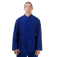 Kung Fu Tai Chi Meditation Shirt Blue